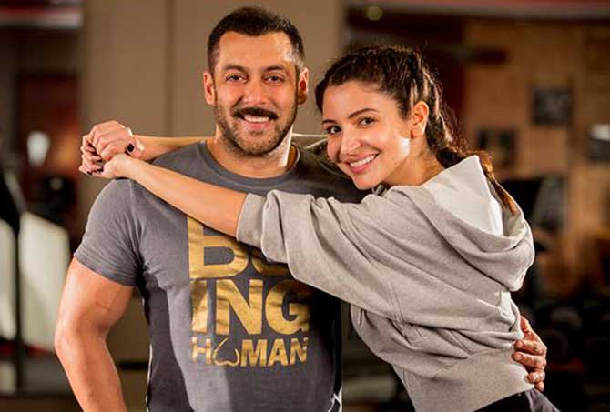 Official Anushka Sharma is the leading lady in Salman Khan's Sultan