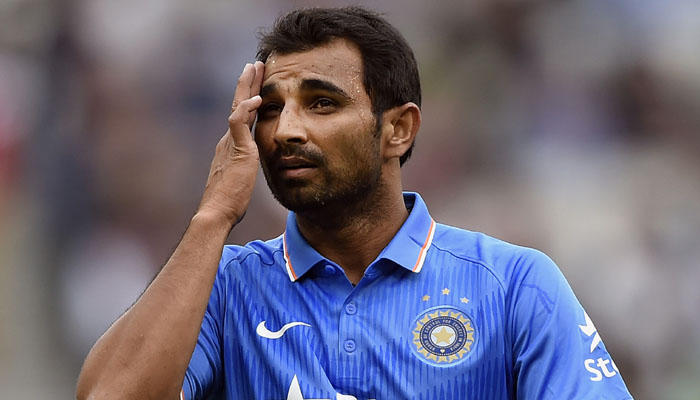 Indian Pacer Mohammad Shami ruled out of Asia Cup
