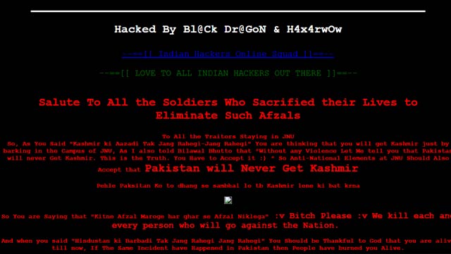 JNU's Central library website hacked