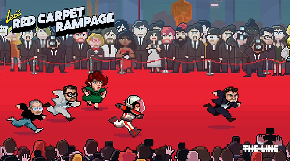 Leonardo DiCaprio Red Carpet Rampage Oscar Game Released