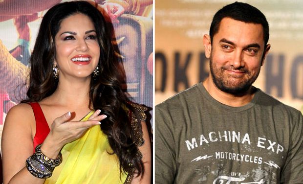 Sunny Leone doing on the sets of Aamir Khan’s Dangal, What's Up