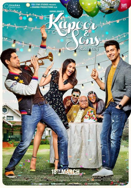 Kapoor And Sons Movie Review, Rating (3)
