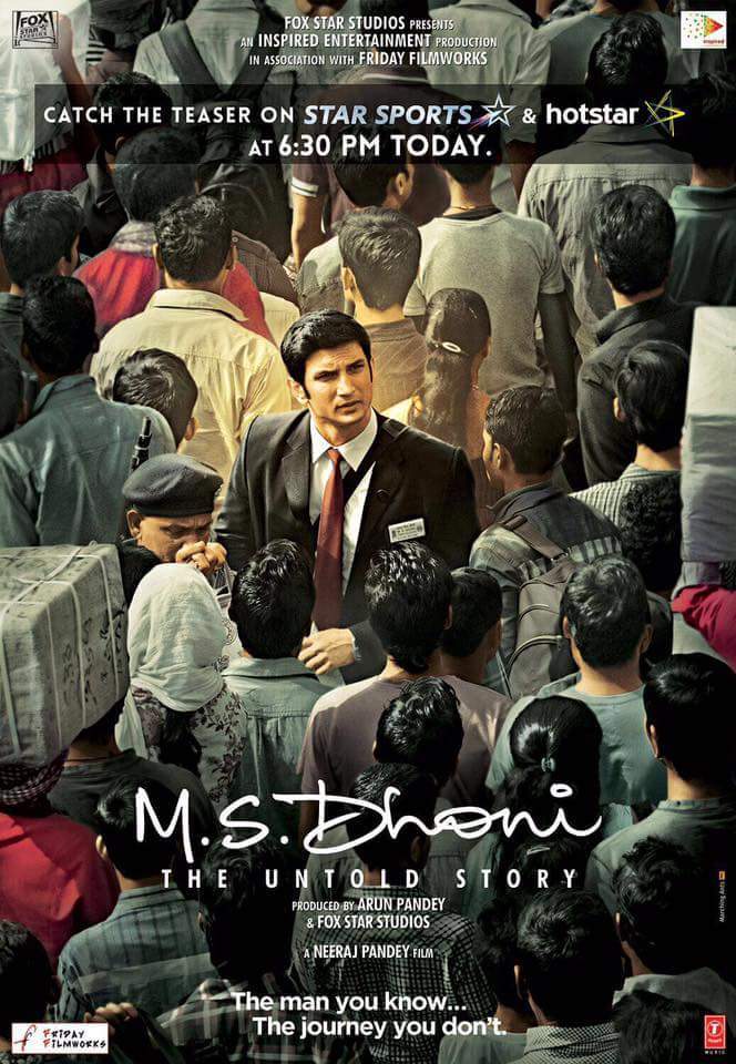 M S Dhoni The Untold Story Movie Teaser - Sushant Rajput, Kiara Advani_01