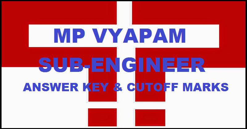 MPPEB MP Vyapam SE Answer Key 2016| Download PDF With Cutoff Marks For 3rd April Exam
