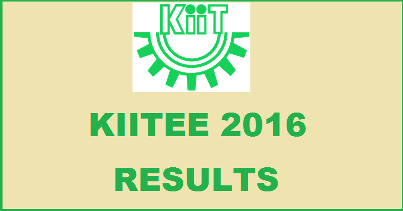KIITEE Results 2016