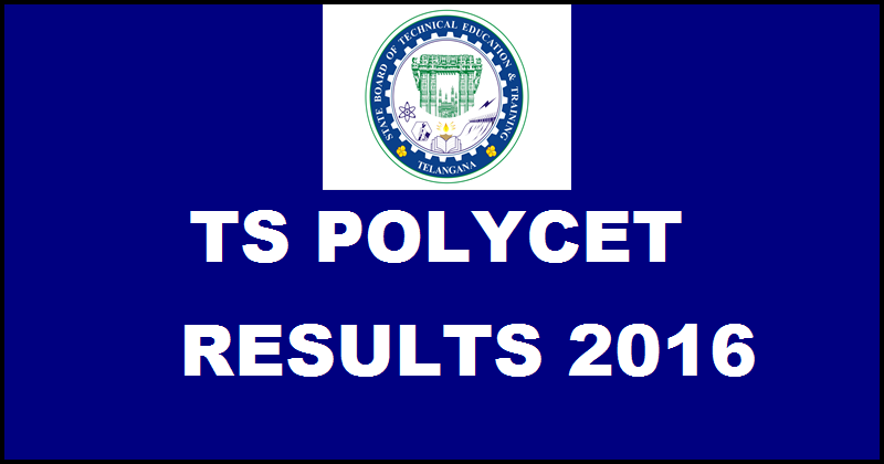 TS POLYCET Results 2016 Score Card To Be Declared Today @ www.sbtet.telangana.gov.in