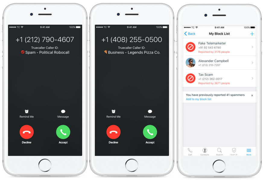 Truecaller is updated for iOS devices, able to avoid spam calls 