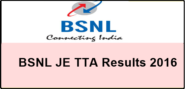 bsnl-je-results-2016