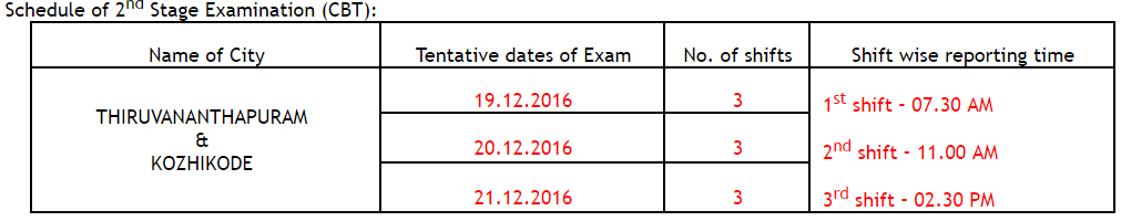 rrb-schedule-of-2nd-stage-examination-cbt