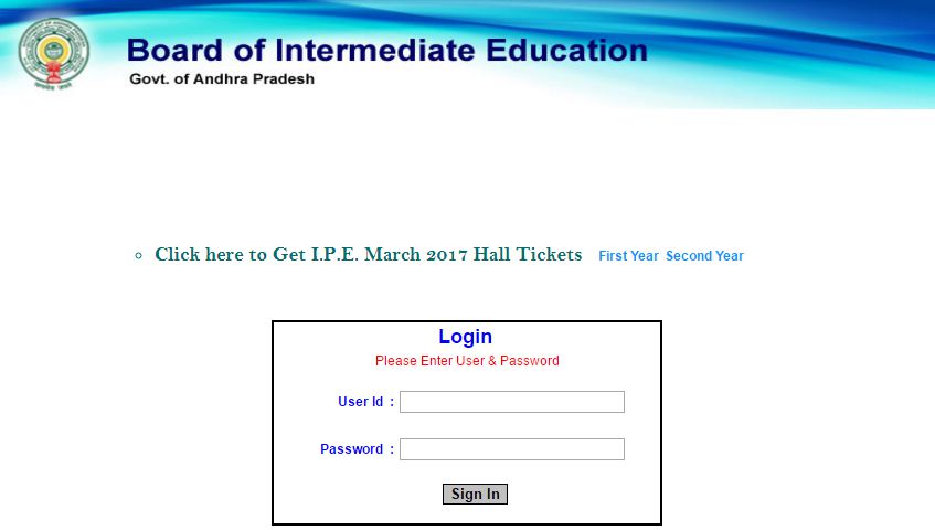 ap inter 1st-2nd year hall tickets
