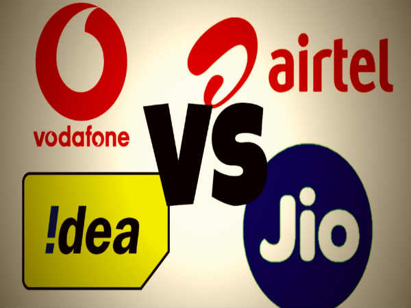Airtel, Vodafone, Idea, Reliance Jio 4G data war