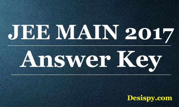 jee-main-2017-answer-key