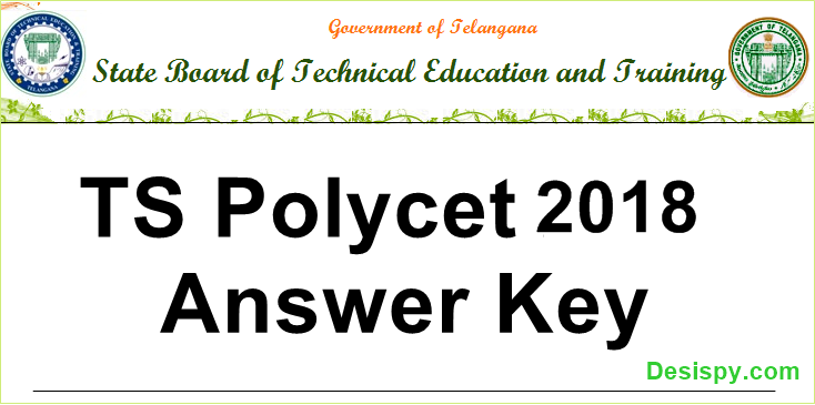 ts polycet answer key 2018