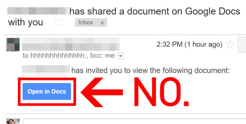 Google Warns of Phishing Scam that Traps Google Docs