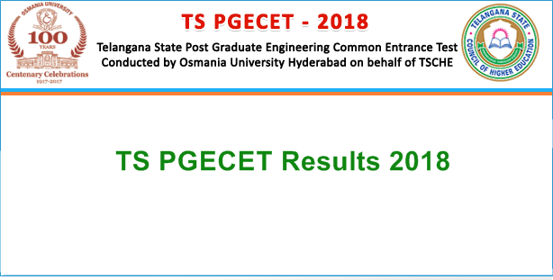ts pgecet results 2018