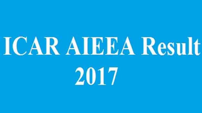 ICAR-AIEEA-UG- PG-results-2017 DOWNLOAD