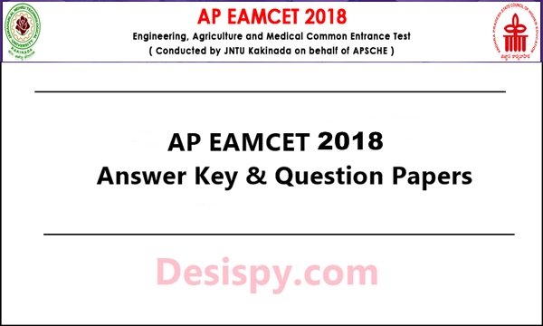 AP EAMCET Answer Key 2018 