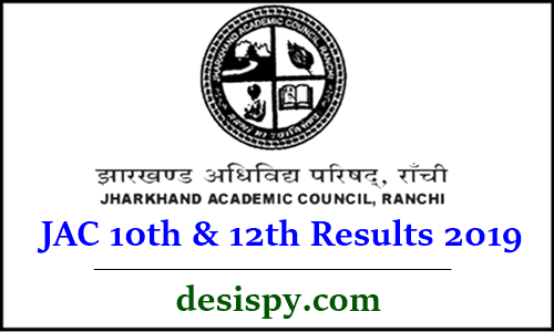 JAC 10th & 12th Results 2019
