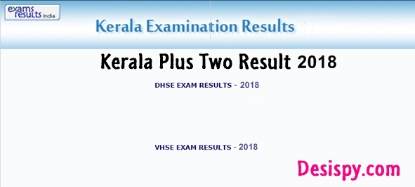 Kerala DHSE Plus Two (+2) Result 2018
